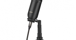 AUKEY USB Kondensator Mikrofon PC Desktop Microphone mit Ständer und Windschutz ✪