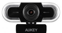 AUKEY Webcam 2K HD mit Mikrofon, Manuellem Fokus - perfekt geeignet zum Streamen auf Twitch ✪
