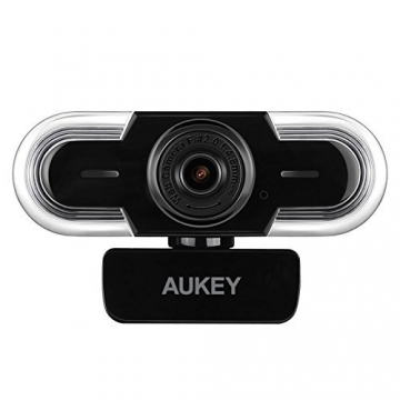 AUKEY Webcam 2K HD mit Mikrofon, Manuellem Fokus - perfekt geeignet zum Streamen auf Twitch ✪