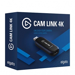 Elgato Cam Link 4K - Live-Streamen und Aufnehmen mit DSLR, Action Cam oder Camcorder in 1080p60 oder 4K30 ✪
