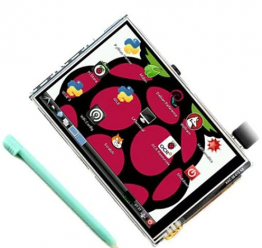 Raspberry Pi 3B + Touch Display Plus Touch Stift (3,5 Zoll) ✪