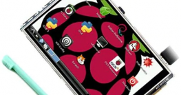 Raspberry Pi 3B + Touch Display Plus Touch Stift (3,5 Zoll) ✪