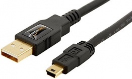 AmazonBasics IFRI USB 2.0 A-Stecker auf Mini-B-Stecker (0,9 Meter) ✪