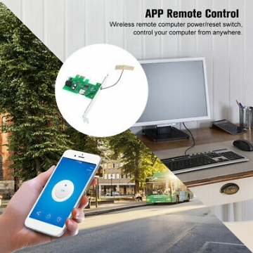 Mini PCI-e Desktop PC Remote Control Switch Card Compatible with Sonoff K2F6