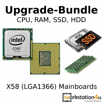 Intel Xeon X5690 Kit - CPU / RAM / SSD / HDD Bundle (Workstation4u) ✪