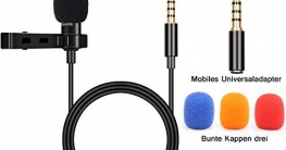 BIFY Lavalier Mikrofon für Smartphone und PC ✪