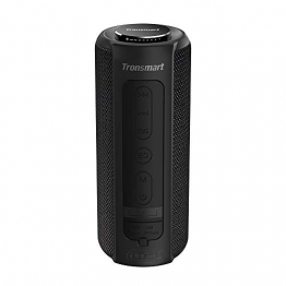 Tronsmart T6 Plus 40W Outdoor Bluetooth Lautsprecher mit Tri-Bass-Effekten, Powerbank, wasserdichtes IPX6, 15-Stunden Spielzeit Sprachassistent und Mikrofon ✪