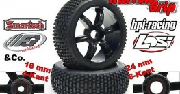 Narrow-Grip Y0658 Reifen + Felgen für Worx Landroid Rasenmäher Roboter (3D Druck benötigt)