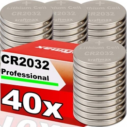 Knopfzellen Batterie (CR2032) - 40er Packvon von Varta ✪