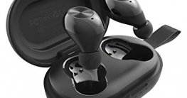 Tronsmart TWS Kopfhörer Spunky Beats mit 24 Stunden Wiedergabe, Touch Control, Ladetasche, DSP-Headsets mit Rauschunterdrückung und Voice Assistant ✪