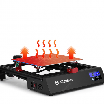 Alfawise U20 ONE 3D-Drucker mit Touch Screen & doppel Z-Achse (300 x 300 x 400 mm)✪