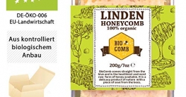 Honigwaben Imker-Bienenhonig direkt aus dem Bienenstock Linden Honeycomb 200g ✪