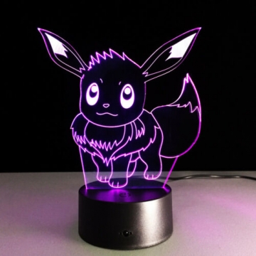 Pokemon 3D LED Tischlampe – Evoli ✪