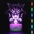 Pokemon 3D LED Tischlampe - Gengar Apollo & Nebulak ✪