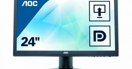 AOC 24 Zoll FullHD Monitur (E2460PQ 61cm) ✪