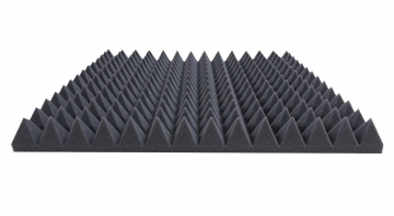 Pyramiden Schaumstoff SELBSTKLEBEND TYP 50x50x5 Akustik Schall Schutz Dämmung ✪