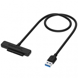 USB 3.0 zu SSD / 2,5-Zoll-SATA-Festplatten Adapter [Optimiert für SSD, Unterstützt UASP SATA III] (EC-SSHD)✪