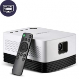 VIVIBRIGHT J20-Beamer tragbarer DLP-Full-HD-Smart-Projektor mit 18.000-mAh-Akku✪