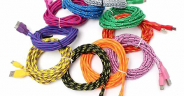 Micro USB Kabel in verschiedenen Farben 3 Meter Lang ✪