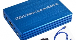 HDMI-zu-USB 3.0 - 1080p 30fps Capture Card mit HDMI Durchgang ✪