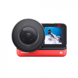 Insta360 ONE R Sport Video Adaptive Action Kamera IPX8 Wasserdichte Sprachsteuerung (ONE R 1-Inch Edition)