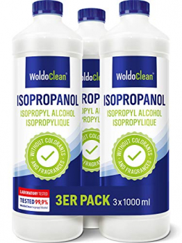 Isopropanol 99,9% Reinigungsalkohol - 3x 1 Liter ✪