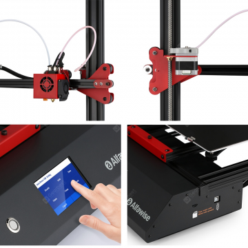 Alfawise U20 Mix 3D-Drucker mit 2-Farben Druck (300x300x400mm Druckraum) ✪