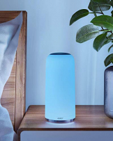 AUKEY Tischlampe RGB Berührungssensitive Nachttischlampe Mit Timer-Funktion, Dimmbares Warmweißes Licht & Farbwechsel, Nachtlicht Mit Memory-Funktion Für Wohn- und Schlafzimmer ✪