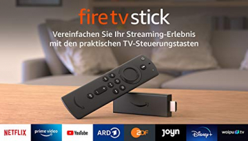 Der neue Fire TV Stick mit Alexa-Sprachfernbedienung (mit TV-Steuerungstasten) | HD-Streaminggerät | 2020 ✪