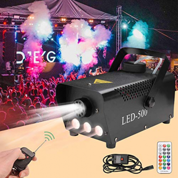 Hengda Nebelmaschine 500W Rauchmaschine mit Party Club DJ Effekt ✪
