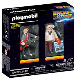 PLAYMOBIL Back to the Future 70459 Marty McFly und Dr. Emmett Brown, Ab 6 Jahren ✪