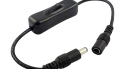 DC Schalter - 5V/12V/24V 5,5x2,1mm ✪