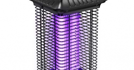 Elektrische Insektenfalle - Mückenlampe 4000V mit UV-Licht Wirksam zum Reduzieren Fliegender Insekten ✪