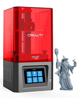 Creality HALOT ONE Resin 3D Drucker UV-Lichthärtender SLA LCD 3D-Drucker, integrierte Lichtquelle, 6 Zoll 2K Monochrom-LCD, integriertes Wi-Fi, schnelleres Drucken, Bauvolumen 127x80x160mm CL-60 ✪