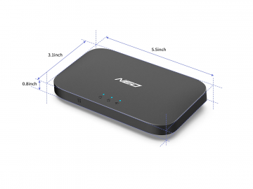 Light Mi NEO HDMI Sync Box für LED TV Hintergrundbeleuchtung - funktioniert mit Alexa & Google Assistant + App-Steuerung ✪