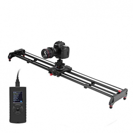 GVM 120cm motorisierter Kamera Slider mit Follow Focus & Drehmechanismus ✪
