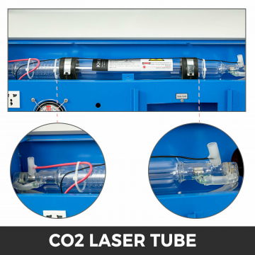 VEVOR 40W CO2 Lasercutter & Graviermaschine (K40 Laser) ✪